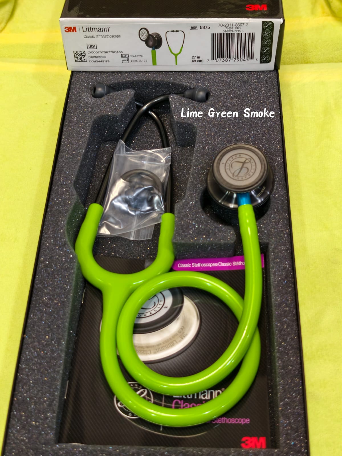 Lime Green Smoke
